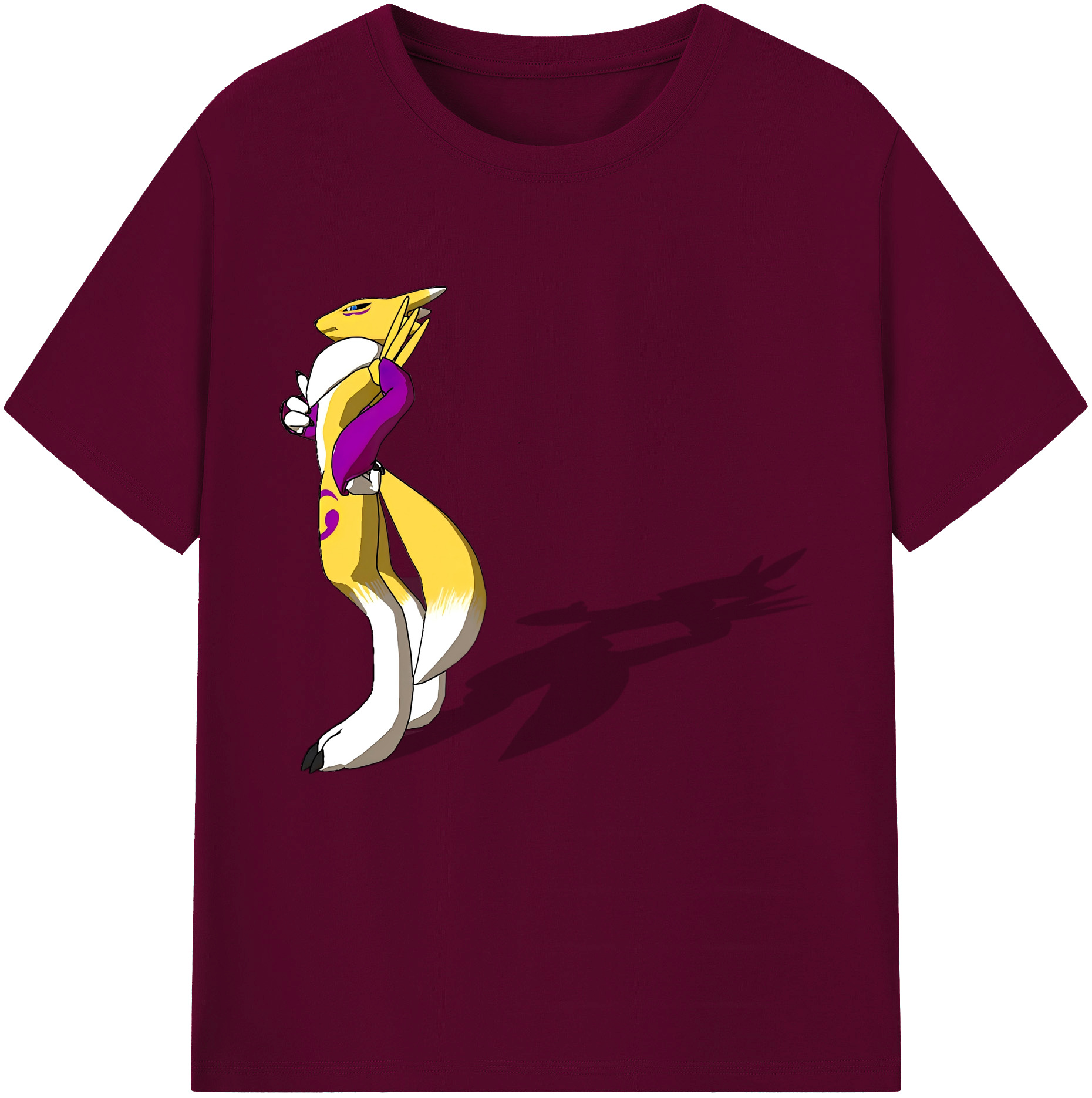 （画像用） Digimon デジタルモンスター/デジモン レディースカジュアルプリントTシャツ（綿100％）